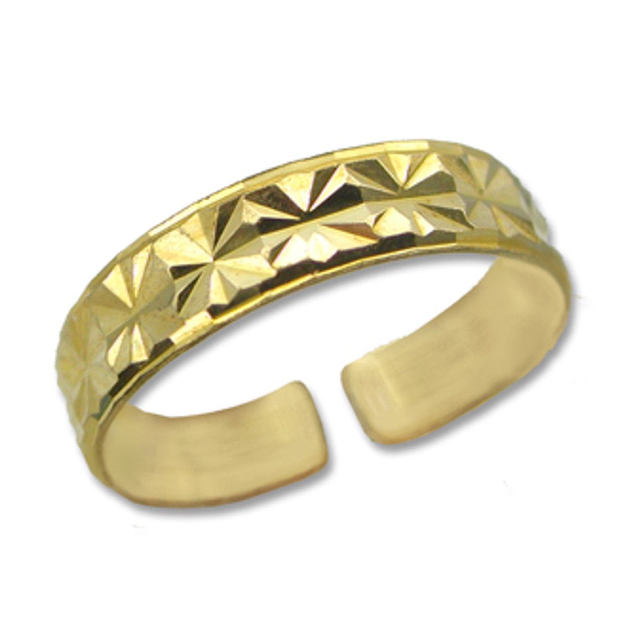 Real Gold Look Challa Ring - Dazzle Accessories